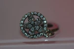 Nib 2020 Pandora Sparkling Snowflake Circle Dangle Charm 799222C01 Bagtag $50. Fixed Price $37.79.