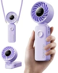 Gaiatop Portable Handheld Fan 5 Speed Rechargeable Battery 18H Max 3-IN-1 Neck. Fixed Price $25.63.