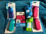 O2 Cool Lot Of 8! 4 Sport Misting Fans 1 Deluxe Necklace Fan, 3 Pocket Stand. Fixed Price $34.99.