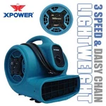 Xpower X-400A 1600 Cfm 1/4 Hp Air Mover Blower Carpet Dryer Floor Fan W/ Outlets. Fixed Price $272.00.