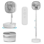 Magesh Portable Oscillating Pedestal Fan Remote 120 Rotation M1Y - Gray. Fixed Price $37.70.