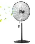 Vevor 30" Industrial Pedestal Fan 3-SPEED Oscillating With Adjustable Height. Fixed Price $199.99.