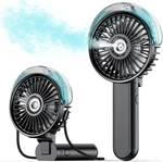Sweetfull Portable Misting Fan - 180 Foldable Handheld Personal With. Fixed Price $24.89.