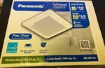 Panasonic Whisperchoice Dc 80/110 Cfm Pick-a-flow Ceiling Bathroom Exhaust Fan. Fixed Price $95.50.