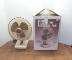 Vintage Hong Chia Deluxe 6" Personal Desk Fan Model HF-15ND Box Retro 1980'S. Fixed Price $34.99.