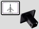 North American Aviation F-100 Super Sabre Air Force Trailer Hitch Cover Usa Made. Fixed Price $89.99.