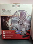 Roadpro 12V Chrome Fans Car Truck Boat Rv 2-SPD Dash Mount Cooling Swivel Tilt. Fixed Price $33.33.