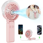 5200MAH Upgraded Handheld Misting Fan, Mister Spray Water Fans Usb Recha.... Fixed Price $39.53.