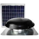 Maxx Air Cxsolrfblkups 433 Cfm Solar Powered Roof Mount Attic Ventilator. Fixed Price $403.99.