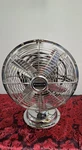 Restoration Hardware Allaire NO.8 Silver Fan Oscillating Tilts - Turns. Fixed Price $141.65.