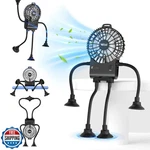 Varai Freestyle Small Robot Fan, Fun Desk With Suckers, Rechargeable Port. Fixed Price $18.99.