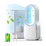 Misby Rechargeable Desk Fan, 5-COLOR Light Bladeless Table ... Fast Ship. Fixed Price $47.13.
