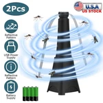2PCS Rechargeable Fly Repellent Quiet Fan Hanging&desktop For Indoor/outdoor. Fixed Price $21.79.
