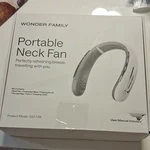 Wonder Family Portable Neck Fan GXZ-F39 Rechargeable Usb Bladeless W/ Accessori. Fixed Price $5.00.