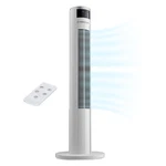 Nexair 36 Oscillating Tower Floor Fan, Speed Portable, Remote Control, Quiet. Fixed Price $79.99.