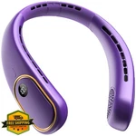 Shewind Portable Neck Fan Rechargeable Purple 4 Speed. Fixed Price $41.59.