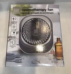Easy Home 4.5" Usb Rechargeable Aromatherapy Fan Essential Oils Not Included. Fixed Price $27.82.