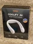 Torras Coolify Air Neck Conditioner/heat/fan 5000MAH - Golden White *new*. Fixed Price $79.99.
