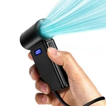 Portable Handheld Fan, 19000 Rpm 100 Speeds Adjustable Mini, Black. Fixed Price $28.88.