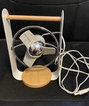Sharper Image Soft Blade Small Usb Fan, White, 2 Speed Touch (model SBV1-SL). Fixed Price $17.00.