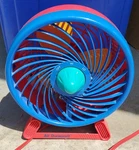 1980 Vtg Duracraft 2 Speed Desk Fan Blue Red Green Primary DT740 8" Read!!. Fixed Price $25.00.