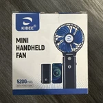 Handfan 5200MAH Portable Handheld Rechargeable With Power BANK-3 A-black. Fixed Price $19.84.