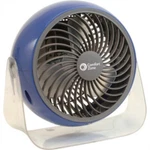 Comfort Zone CZHV61TAS Black Blue Fan, 6" High Velocity Turbo Base Desk. Fixed Price $39.99.