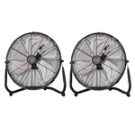 Vie Air 14 Inch Twin Pack Industrial High Velocity Heavy Duty Metal Floor Fan 3. Fixed Price $151.20.