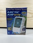 Arctic Air Outdoor Portable Evaporative Rechargeable Cordless Fan 6 Hrs New Box. Fixed Price $34.99.
