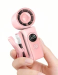 Portable Clipon Mini Fan, Handsfree, Turbo Personal Handheld Fans Rechargeabl.... Fixed Price $45.67.