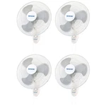 Hurricane Supreme 18" 90 Degree Oscillating 3 Speed Wall Mounted Fan, (4 Pack). Fixed Price $198.48.