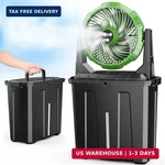 Ausic Portable Misting Fan, 9L 10-INCH Outdoor Fans For Outside Patios Cool. Fixed Price $109.36.