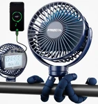Frizcol 12000MAH Portable Stroller Fan, Use As Power Bank, 65H Battery Opera.... Fixed Price $33.90.