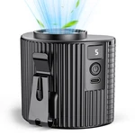 Koonie Portable Mini Waist Fan With Led Display, Personal Cool Small, Black. Fixed Price $26.85.