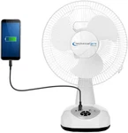 Technical Pro 12 Rechargeable Oscillating Tabletop Fan With Led Night Light &. Fixed Price $75.59.