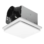 Utilitech 1.0-SONE 80-CFM White Decorative Lighted Bathroom Fan Model 7141-80-L. Fixed Price $77.39.