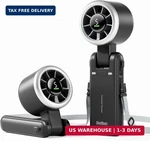 Diveblues Turbo Handheld Fan 5 Speed 12H Battery Portable Cooling. Fixed Price $21.12.