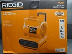 Ridgid 1625 Cfm 3-SPEED, Portable AM2560 Air Mover Blower Fan With Handle. Fixed Price $184.99.