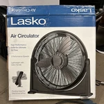Lasko A20107 Inch Air Circulator Fan 3 Speed Floor Wall Mount Black. Fixed Price $34.99.