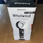 Merkury Innovations Whirlwind Personal Cooling Fan, Blades, Rechargeable. Fixed Price $10.77.