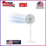 Lasko Cyclone 18" 3-SPEED Adjustable Oscillating Pedestal Fan, White, S18931. Fixed Price $41.99.