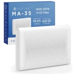 MA-35 Air Purifier With True Hepa H13 Filter 1280 Ft Coverage In 1HR Silver. Fixed Price $80.99.