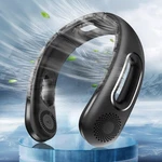 Hotsales Neck Fan, Hands Free Bladeless Fans Portable Pure Black. Fixed Price $43.86.