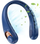 Jiage Neck Fan, Portable Rechargeable, 5200MAH Battery Operated Blue. Fixed Price $29.36.