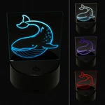 Gentle Blue Whale 3D Illusion Led Light Sign Nightstand Desk Lamp. Fixed Price $19.99.