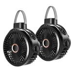 2 Packs 10000MAH Camping Rechargeable Fan With Hanging Hook Carabiner, Portab.... Fixed Price $64.04.
