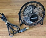 Optimus High Velocity Fan F-4040BK Metal Tilting Personal 120V Speed. Fixed Price $14.95.