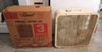 Vintage Lakewood 20" 3-SPEED Fan Model P-223 With Original Box, Works.. Fixed Price $129.99.