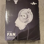 Cutehoo ZC801 Portable Charging Fan White Flexible Arm 3-SPEED Usb Type-c. Fixed Price $24.99.