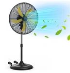 5300 Cfm 20" High Velocity Oscillating Pedestal Fan, Professional Standing. Fixed Price $159.98.